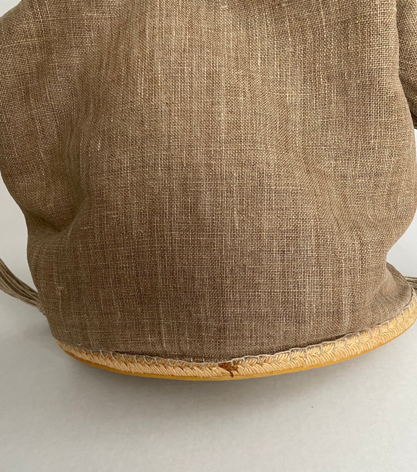 Andre Assous Linen Slouch Espadrille Bag