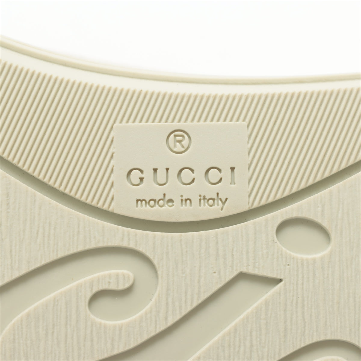 Gucci GG Canvas &amp; Leather Sneakers Cream