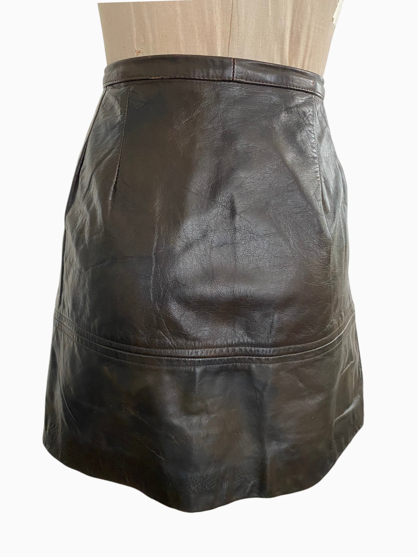 60s Tanner x Joseph Magnin Mod Mini Skirt