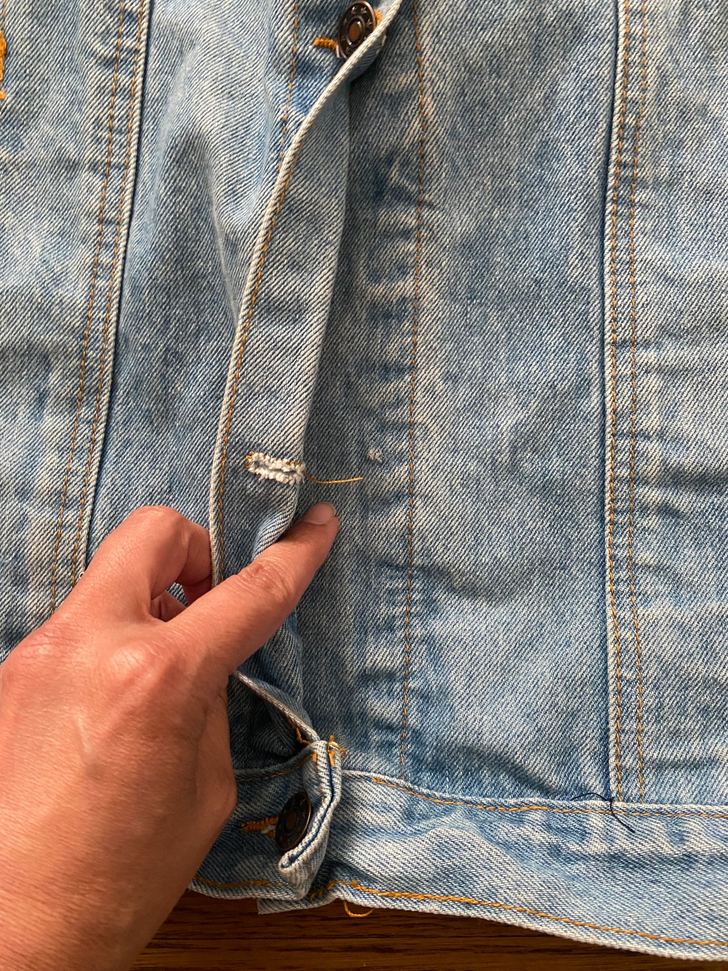 Long Denim Tunic Jacket
