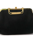 Silk Satin Pleated Handbag