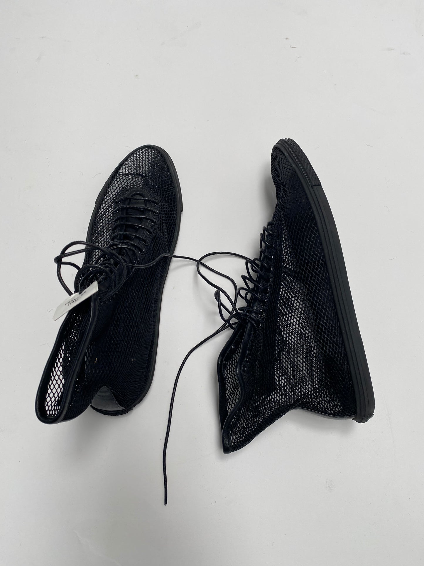 Saint Laurent Mesh High Top Sneakers