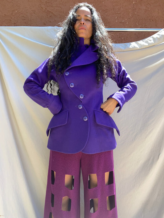 Karl Lagerfeld Purple Jacket