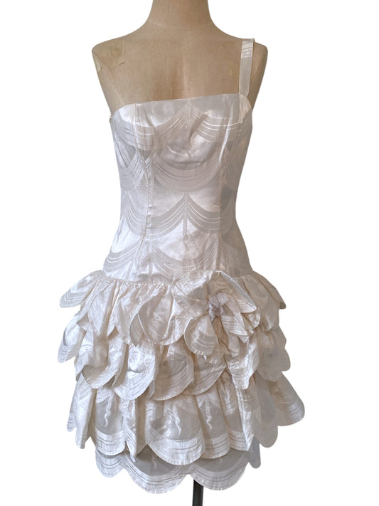 1980s Victor Costa Mini Dress