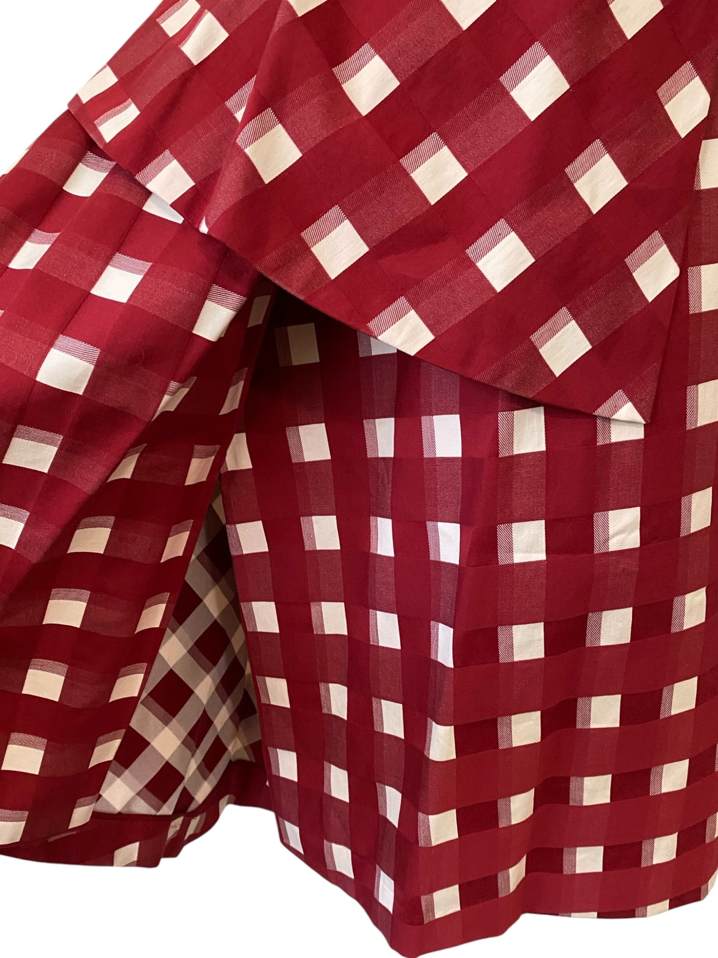 Sportmax Checkered Layered Dress