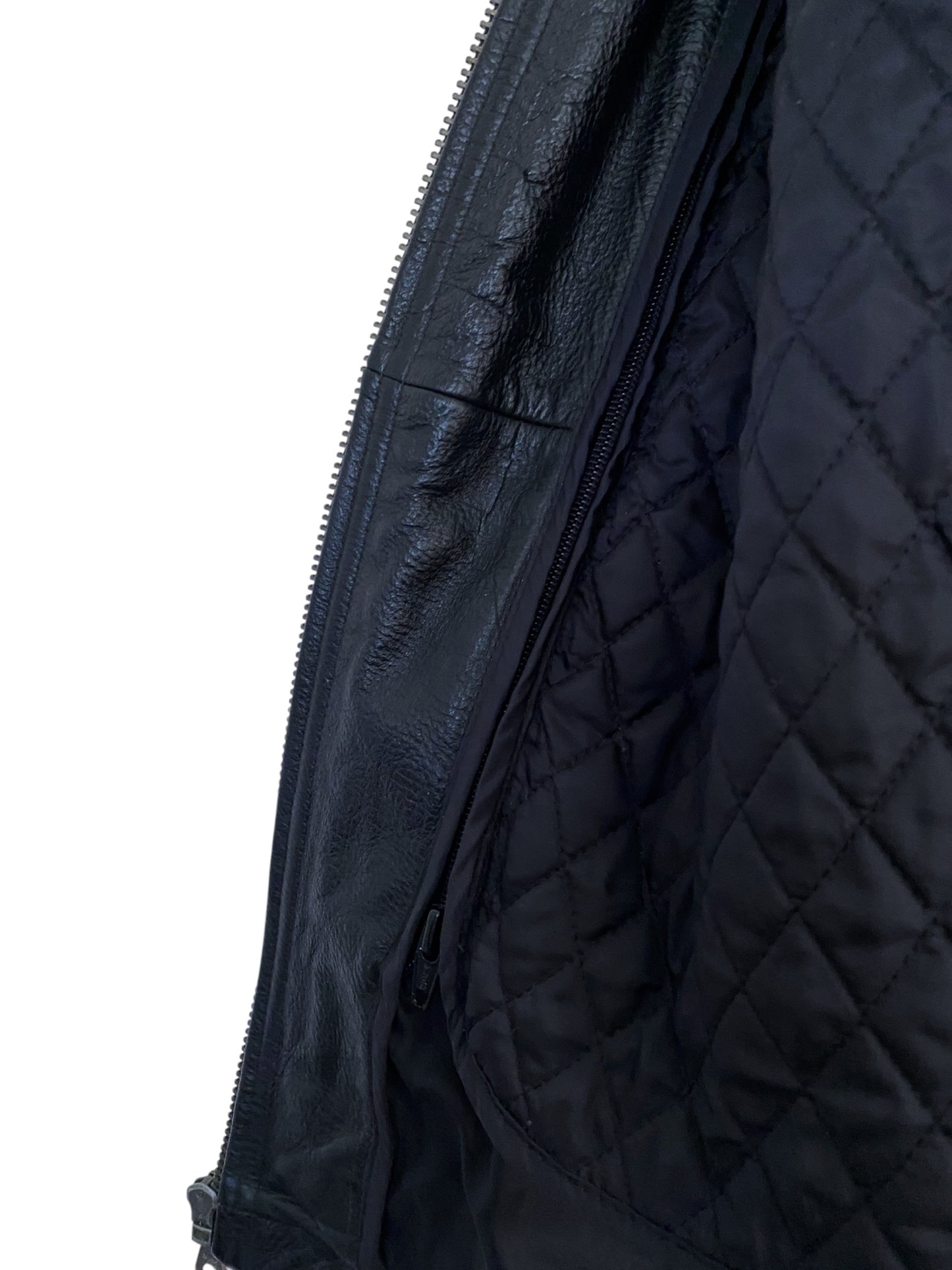 Wilson’s Black Leather Sports Jacket