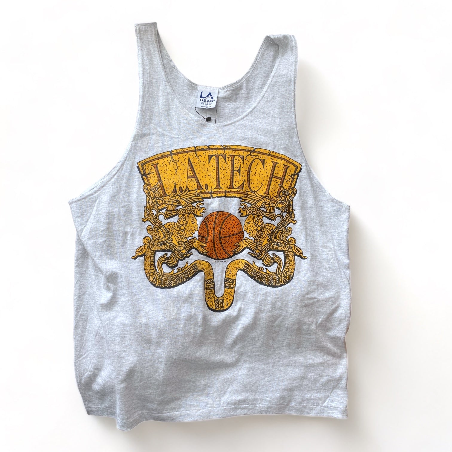 la gear tech 1994 L.A. Gear LA Tech Toltec Single Stitch Tank Top