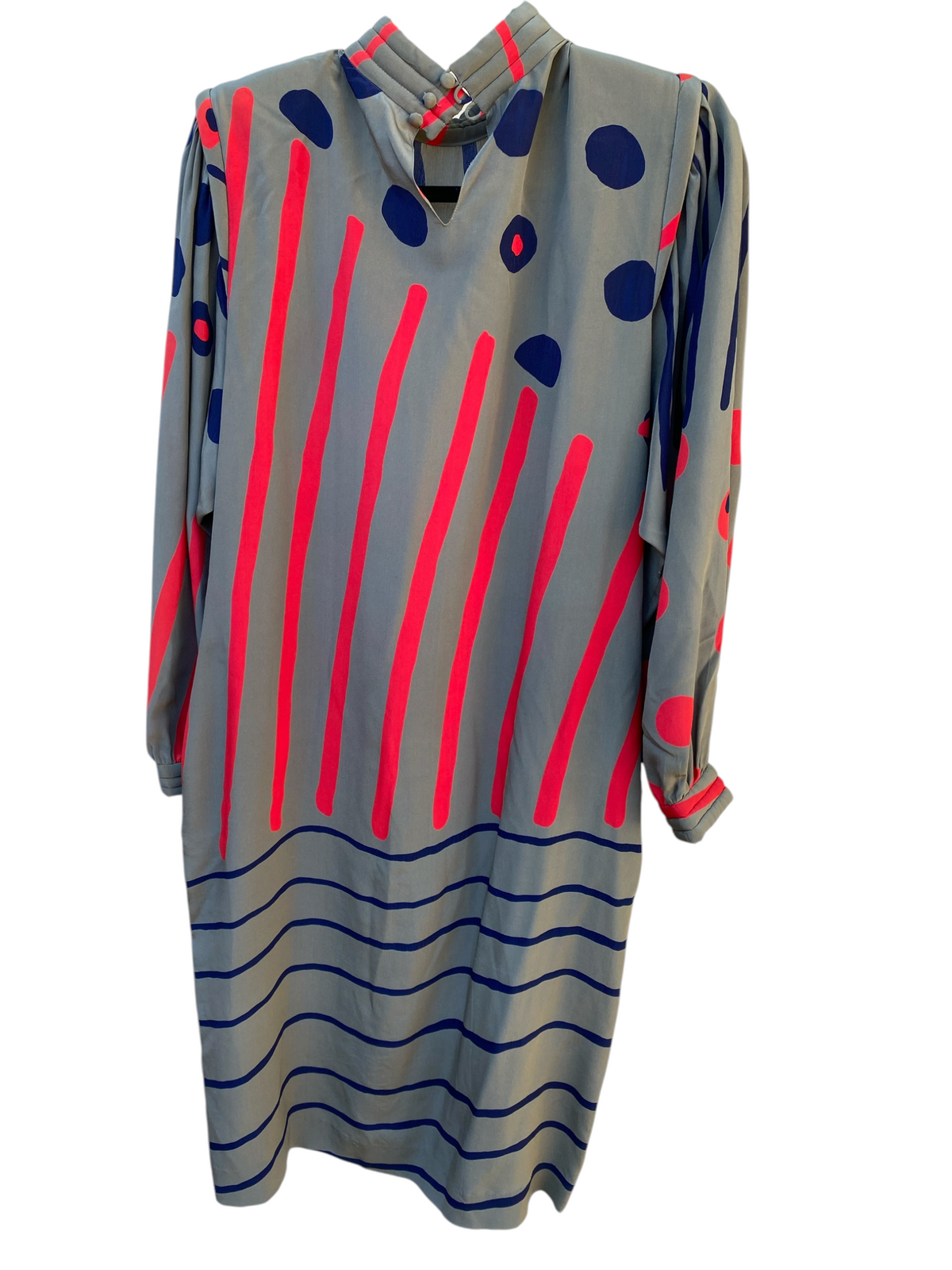 80s Balenciaga Silk Dress