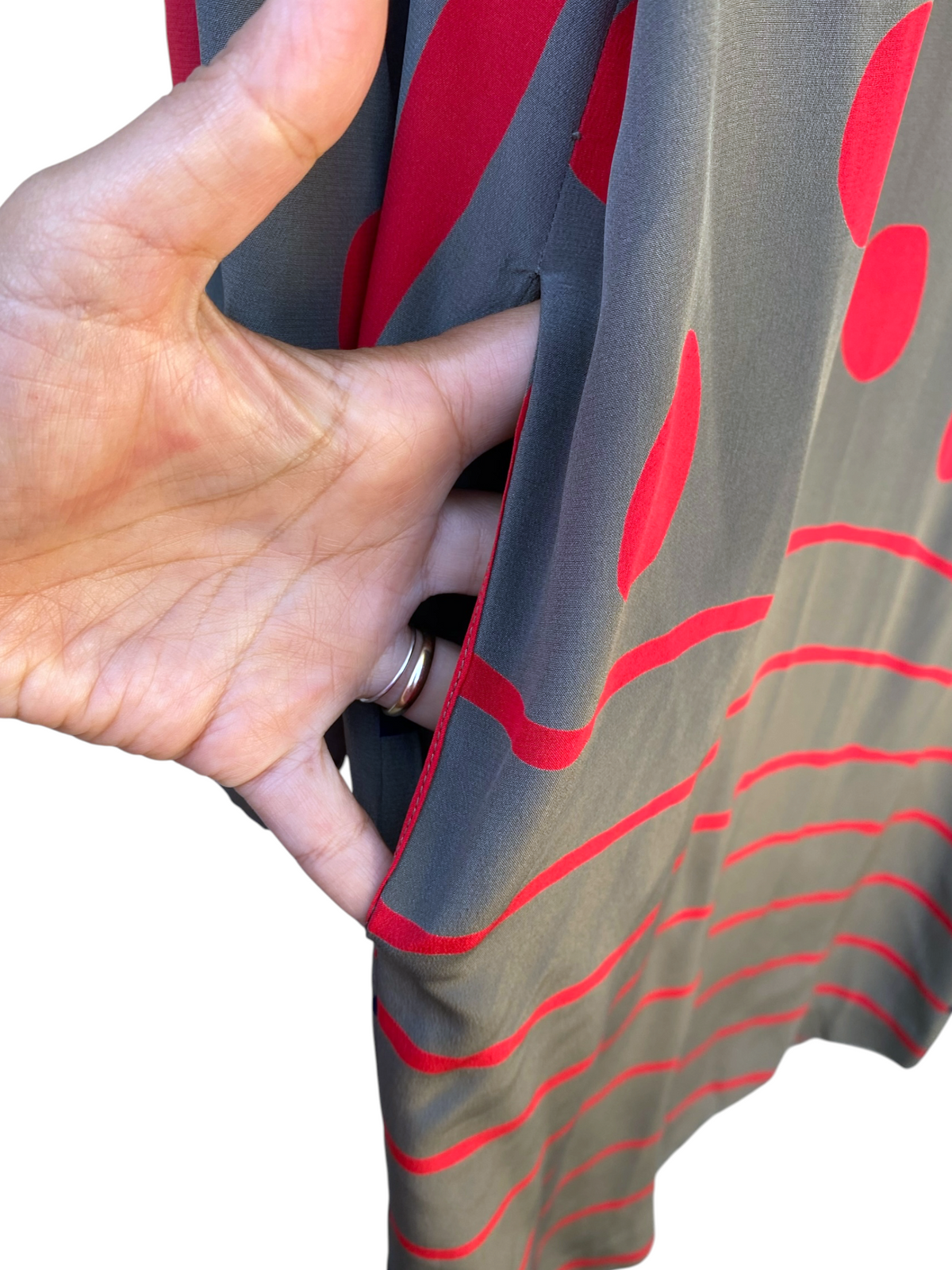 80s Balenciaga Silk Dress