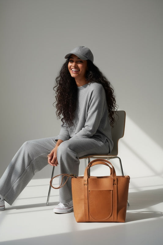 Poglia Classic Leather Bag
