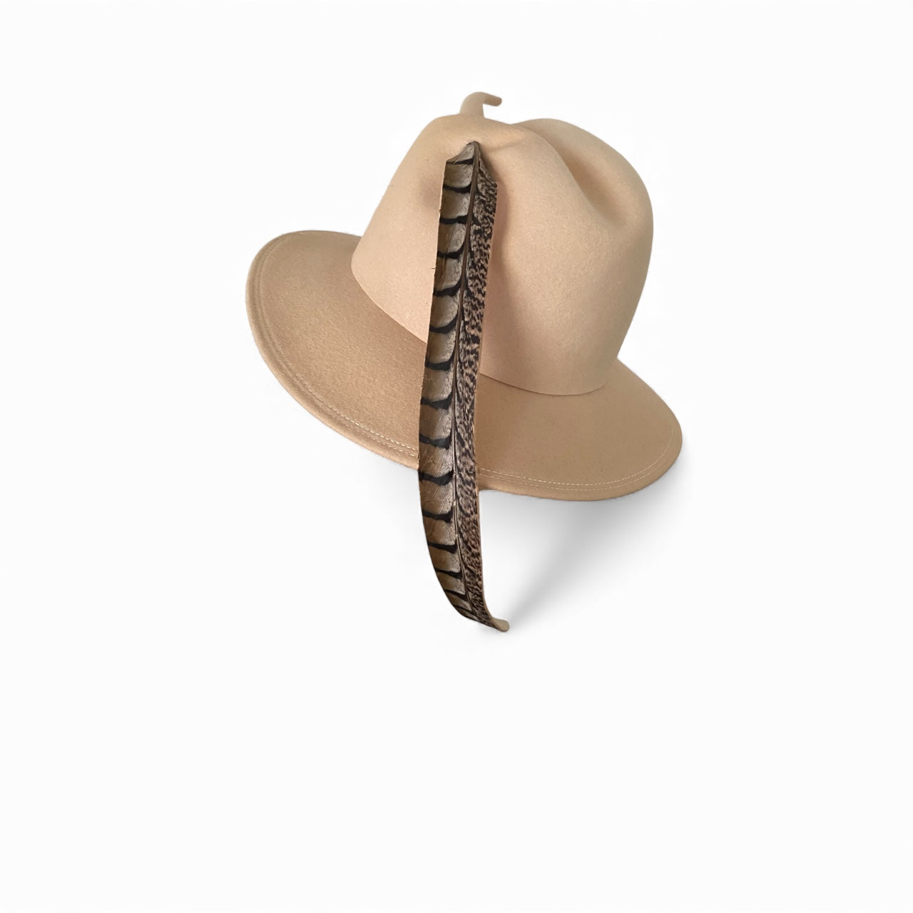 Adolfo II Fedora Exagerrated Feather