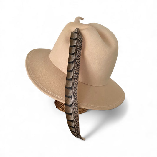 Adolfo II Fedora Exagerrated Feather