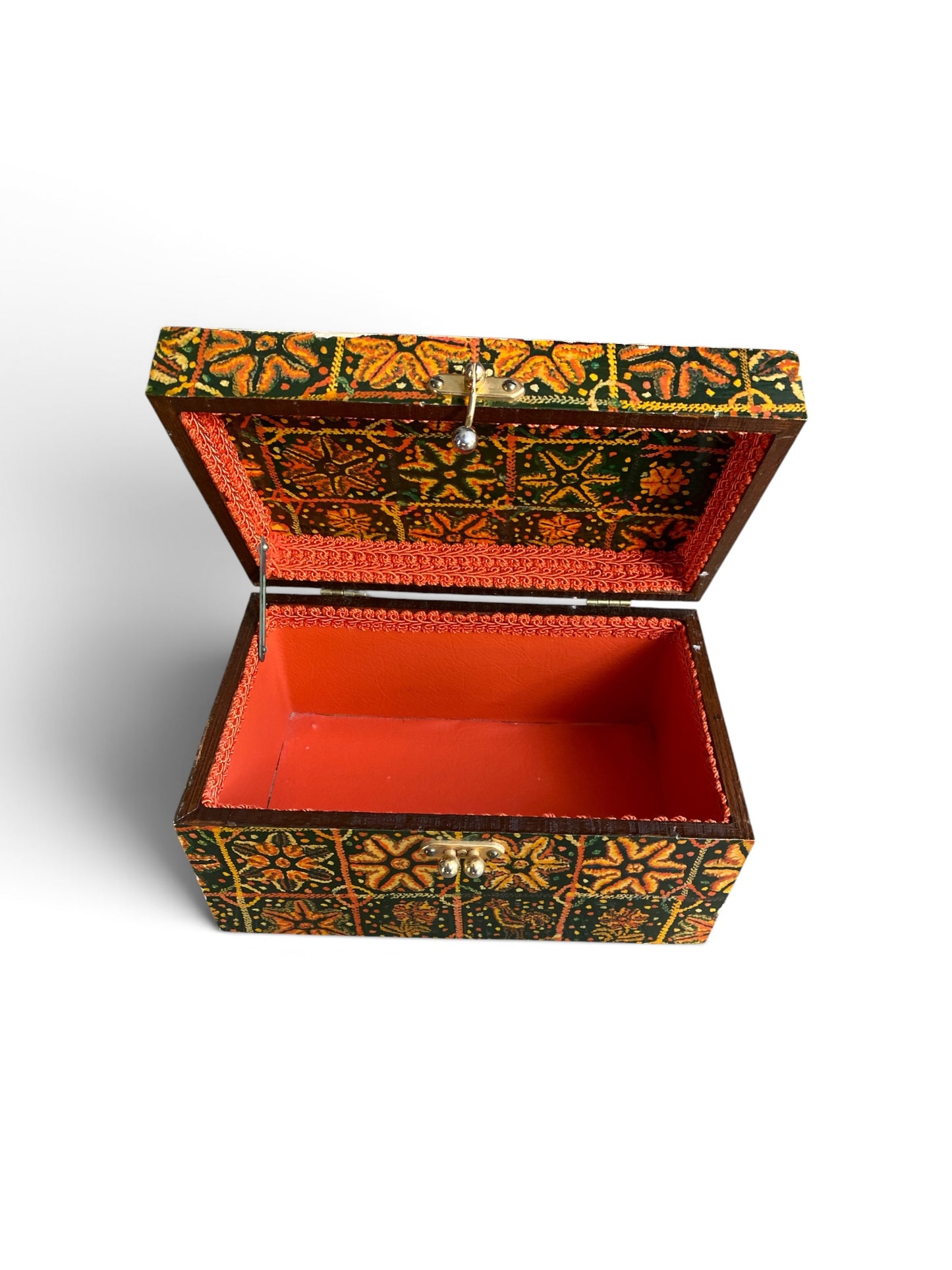 60s Printed Box Purse