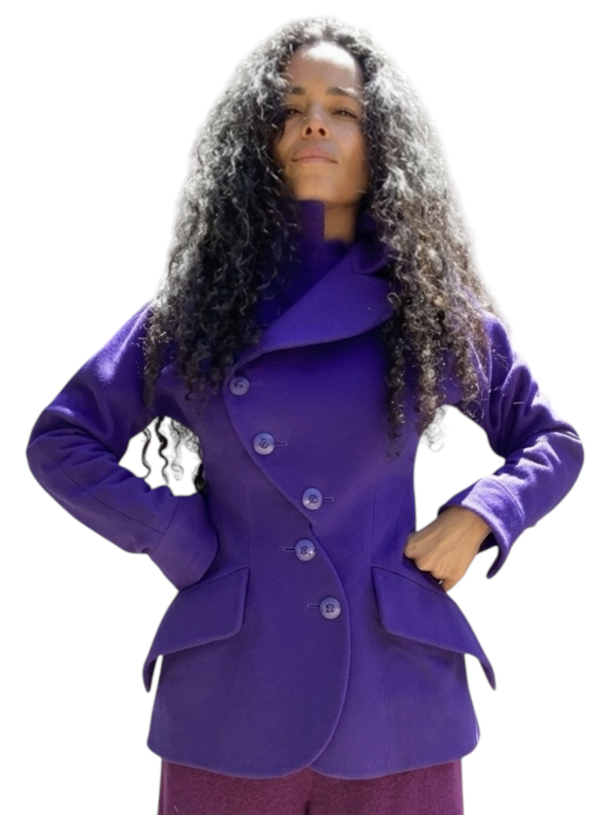 Karl Lagerfeld Purple Jacket