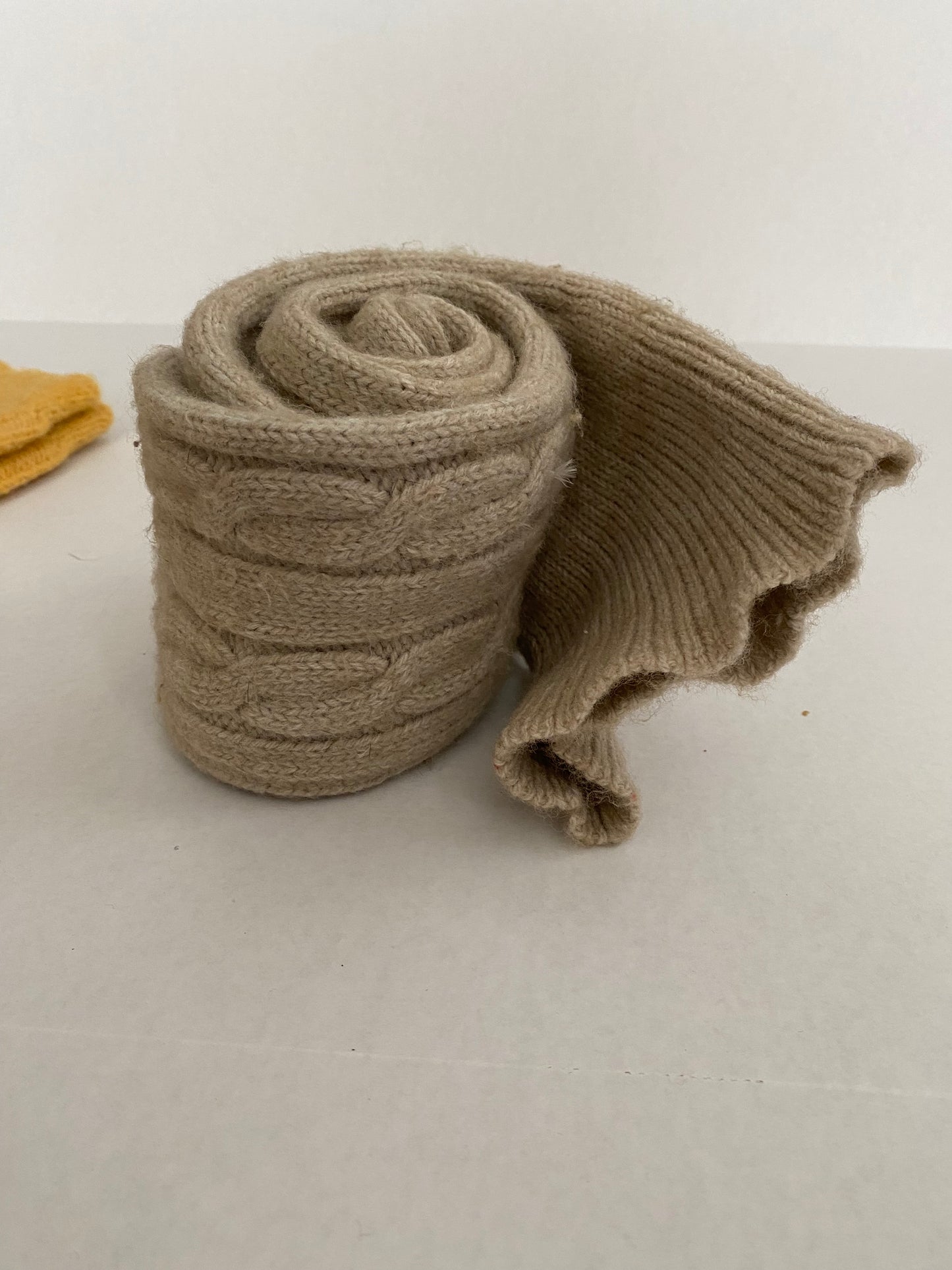 Hand Knit Wool Long Socks