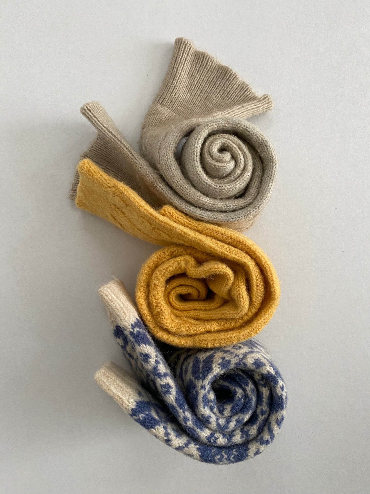 Hand Knit Wool Long Socks