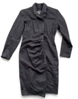 IAMONTA Gray Wool Dress Coat