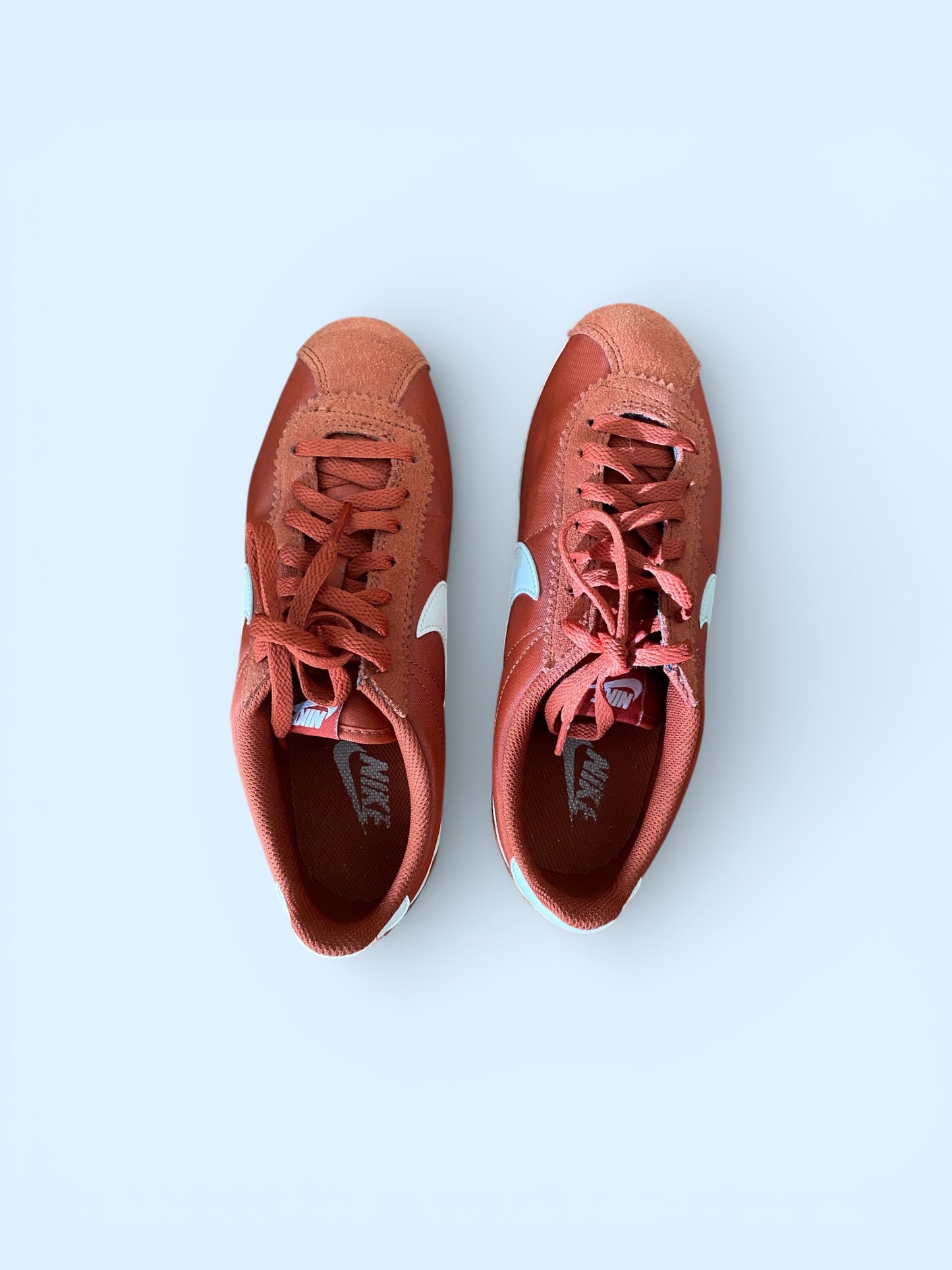 Nike Classic Cortez Nylon Women's - Firewood Orange "Terra Cotta" - Size 7.5