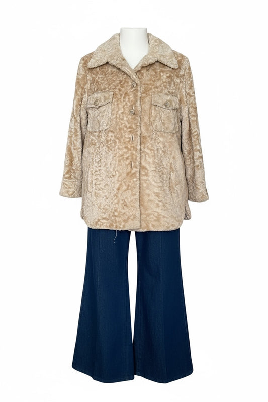 Graf’s Furs Sheared Fur Shirt Jacket