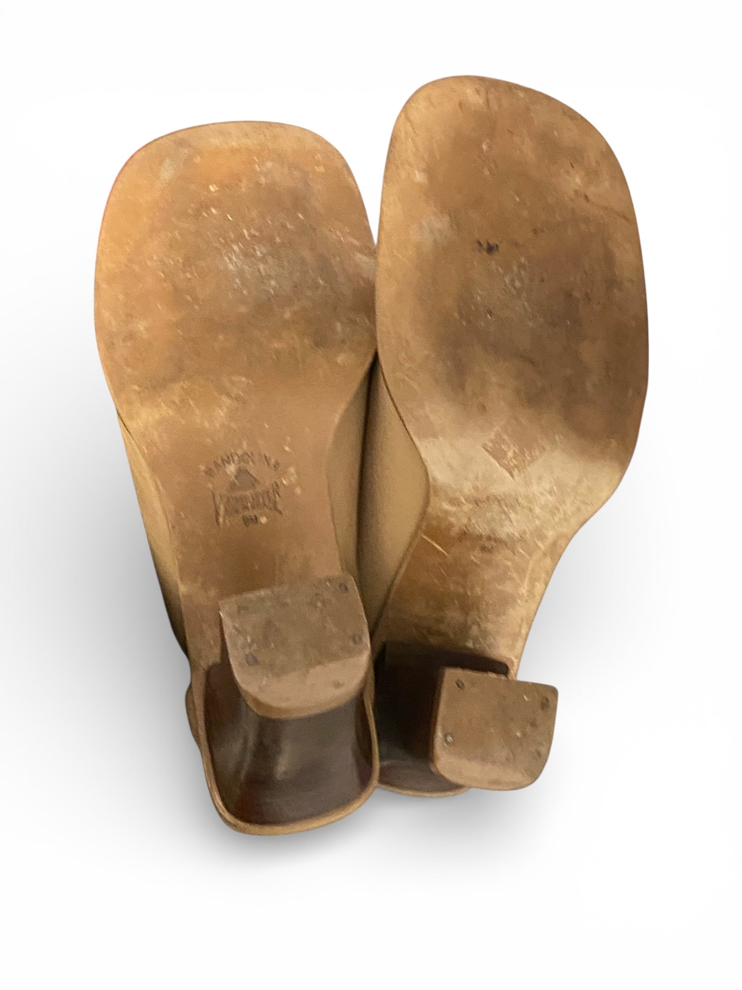 90s Rampage Square Toe Mules