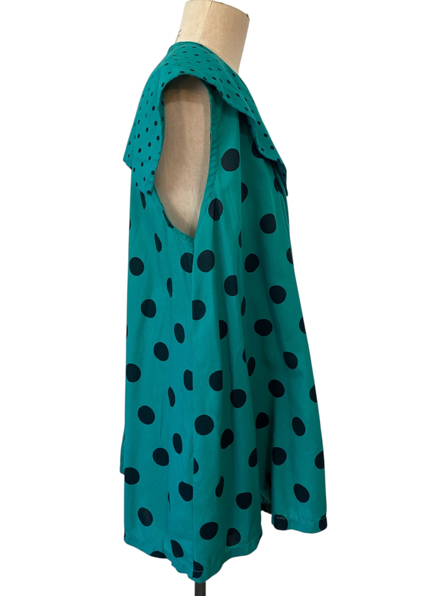 Classic Lines Dotted Trapeze Top