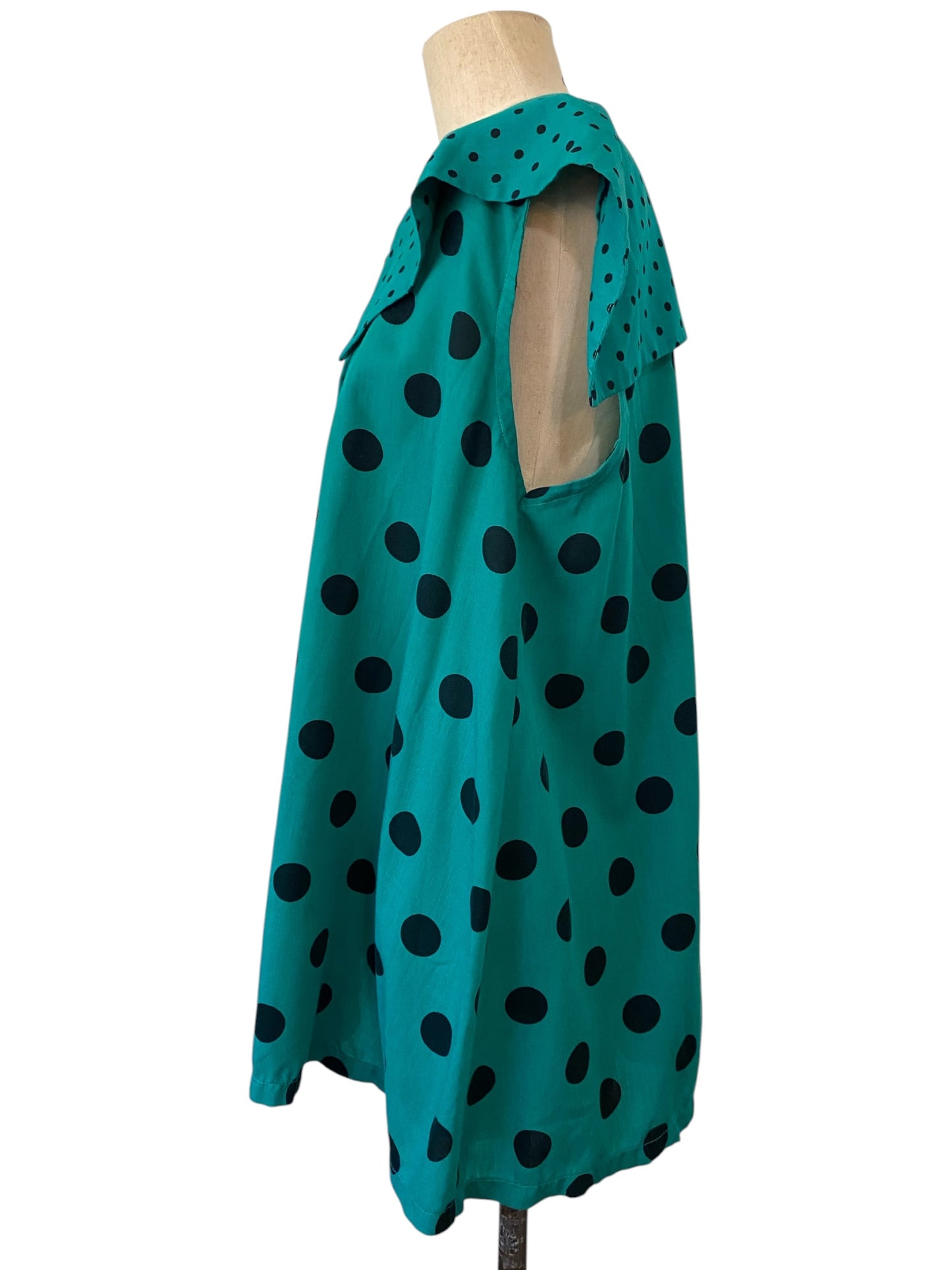 Classic Lines Dotted Trapeze Top
