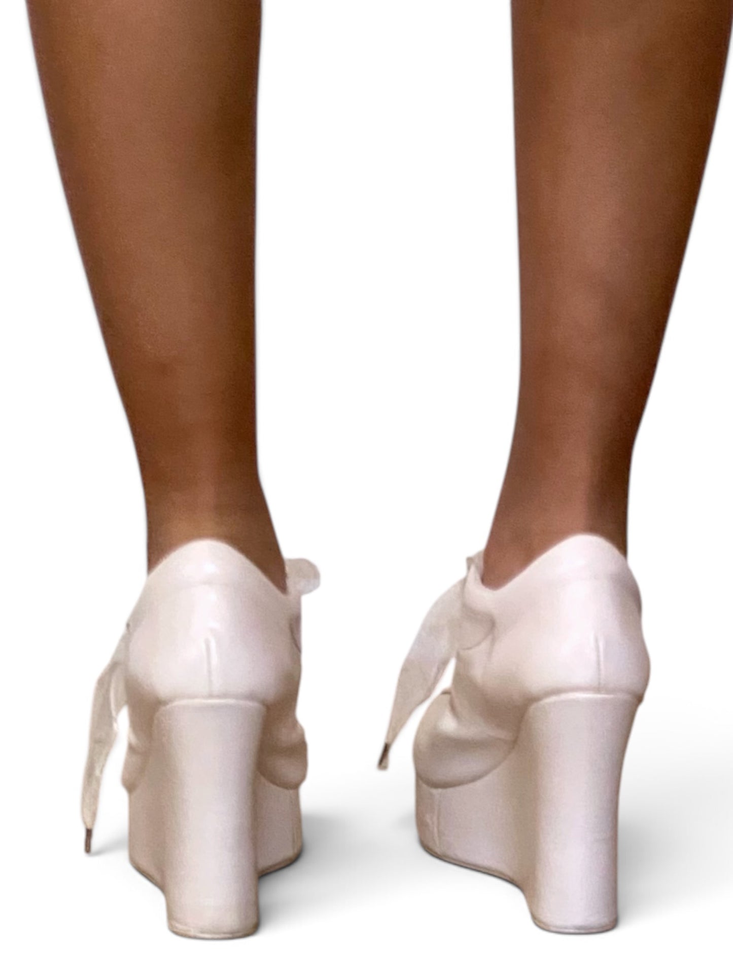 Ultra White Raver Platforms