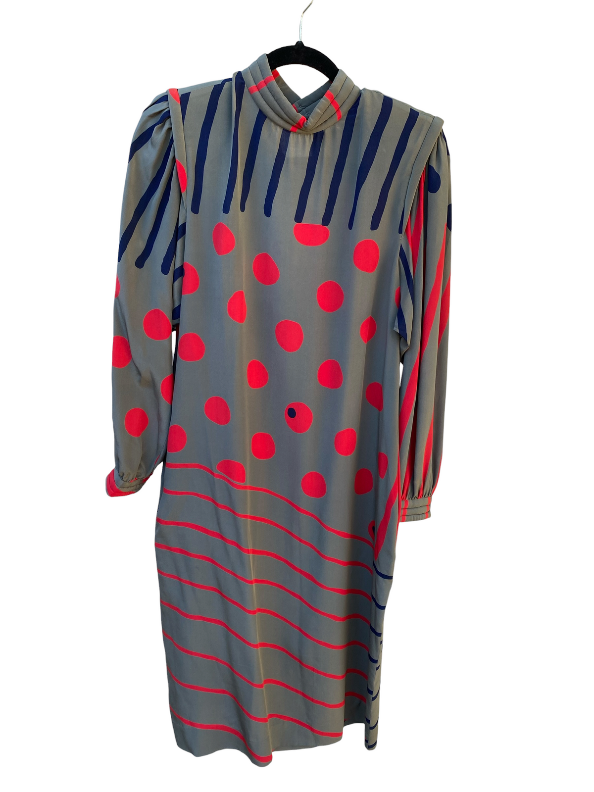 80s Balenciaga Silk Dress