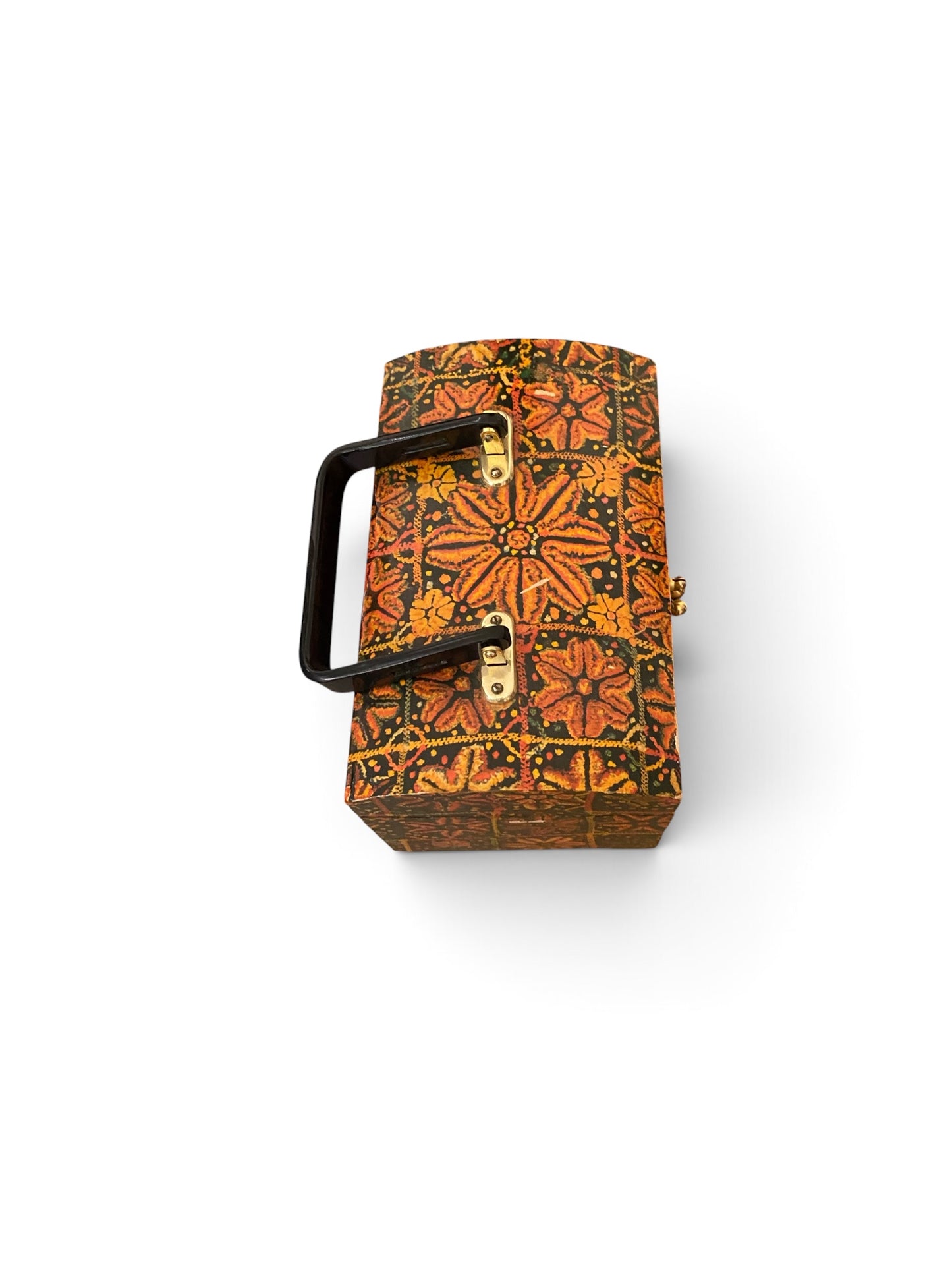 60s Printed Box Purse