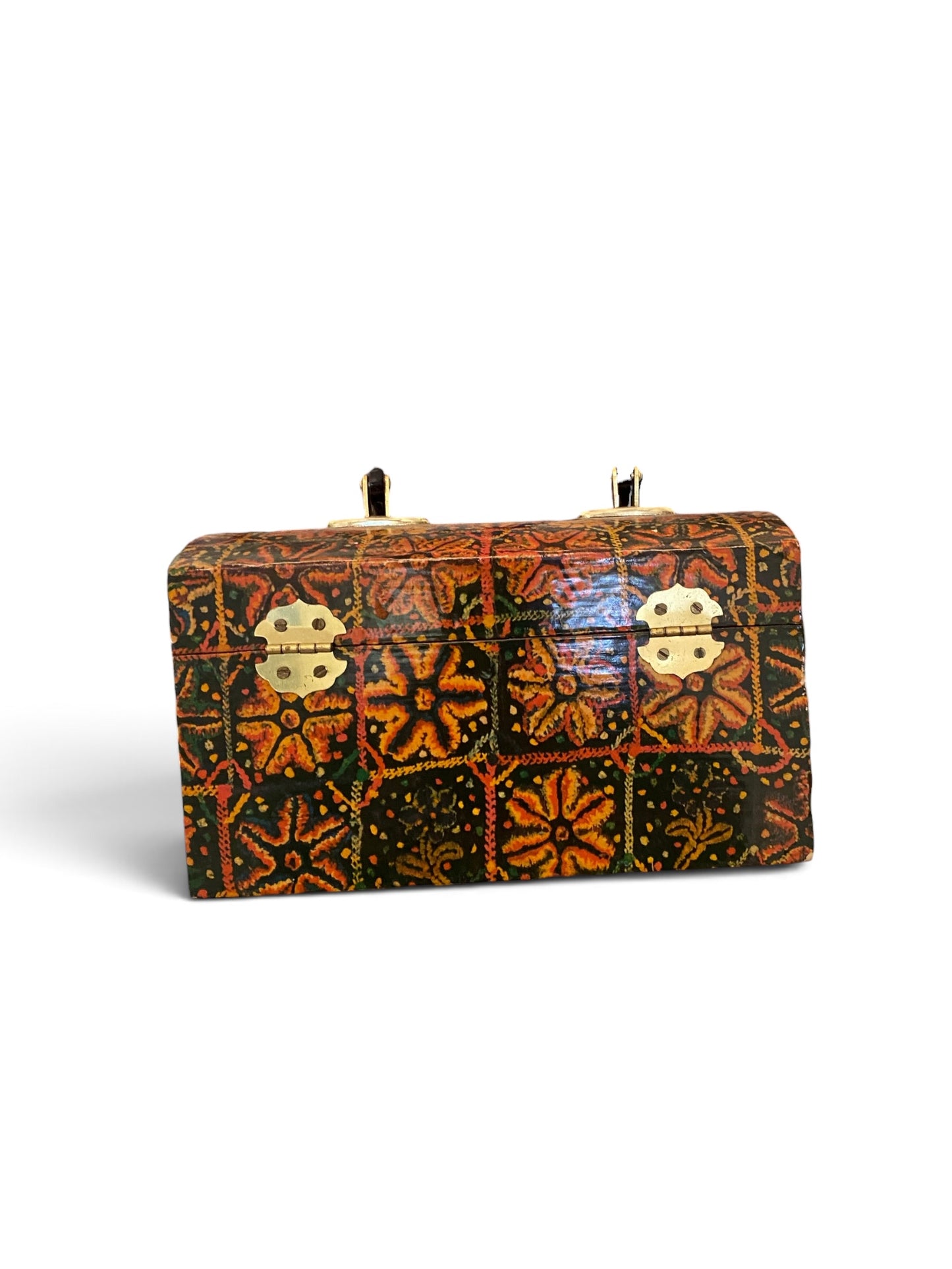 60s Printed Box Purse