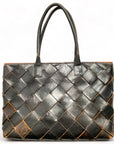 Wilson's Woven Leather Tote Bag