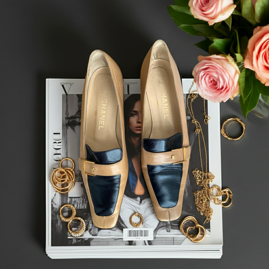 Chanel Loafers Long Square Toe