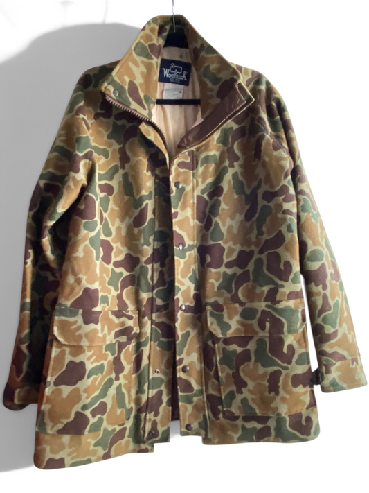 Vintage Woolrich Camo Wool Jacket