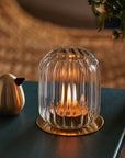 Kira Glass Lantern - set of 2