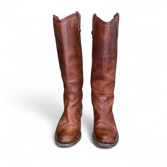1990s Frye Brown Riding Boots