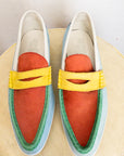 Jeremy Scott x Adidas Color Block Loafer Sneaker