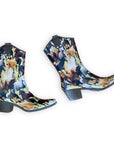 Henry Ferrera Horse Print Southwestern Rain Boots