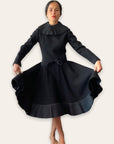 Archival Geoffrey Beene Black Cocktail Dress