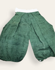 Green Linen Hakama Pants