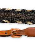 Hand Braided Horse Hair Belt