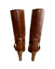 Miu Miu Brown Leather Boots