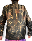 Déseré Metallic Leaf Print Jacket